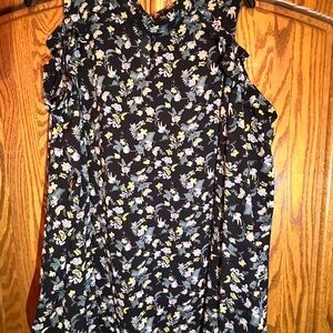 Alice & You Black Floral Blouse